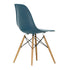 Cadeira Eames em Plástico DSW / Base maple